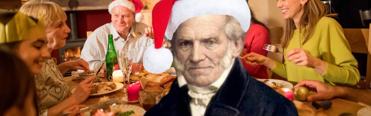 Schopenhauer va vous aider à convaincre votre famille pour une sortie après le repas de Noël ?