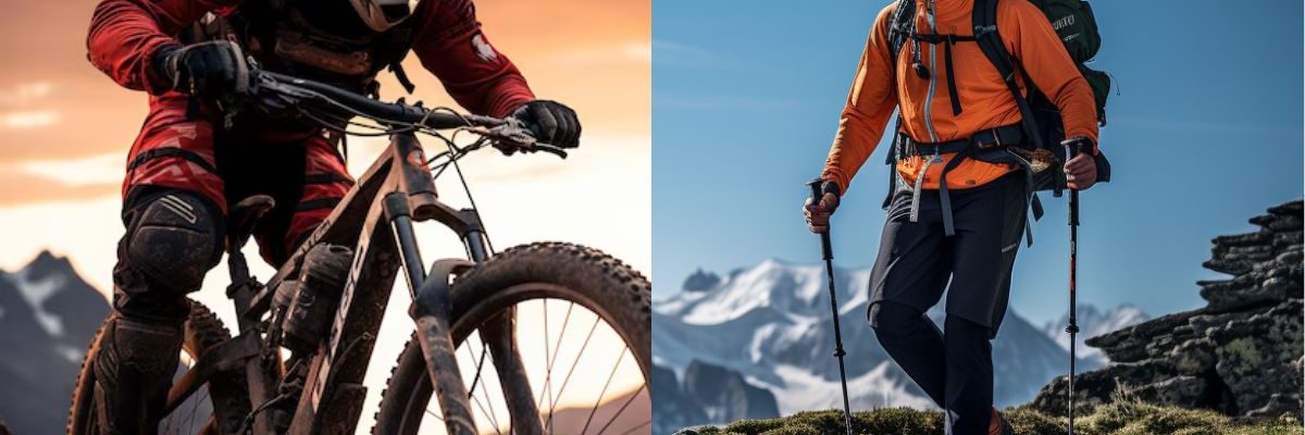La randonnée VTT vs. la randonnée pédestre : avantages et inconvénients