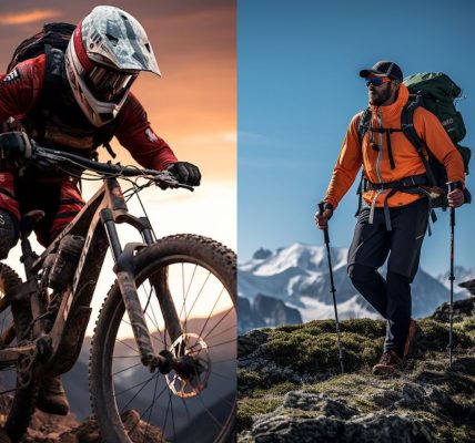 La randonnée VTT vs. la randonnée pédestre : avantages et inconvénients